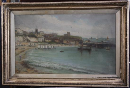 John Lasalle Williamson Morning, Broadstairs 1910, 12 x 20in.